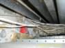 Asbesthaus - Site : Conclusion d'incendie avec coussins et chiffons en amiante, pulvérisation d'amiante | © 2019, CRB Analyse Service GmbH | © CRB Analyse Service GmbH
